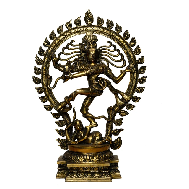Shiva (Nataraj) Brass Statue | A Decorative Brass Statue  Made Of Brass / Bronze