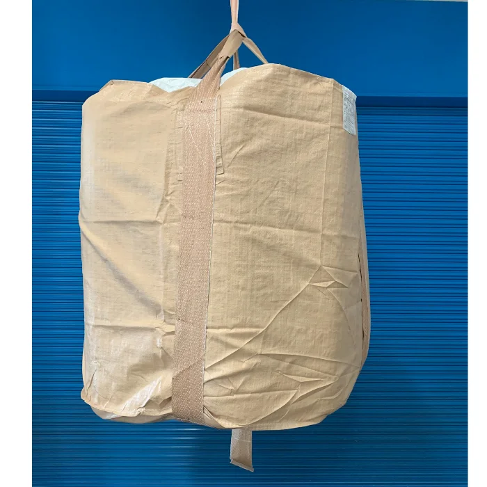 Japan 1000kg PP FIBC Bulk Cement Sand Big Bag With Four Hoops For Building Rubble