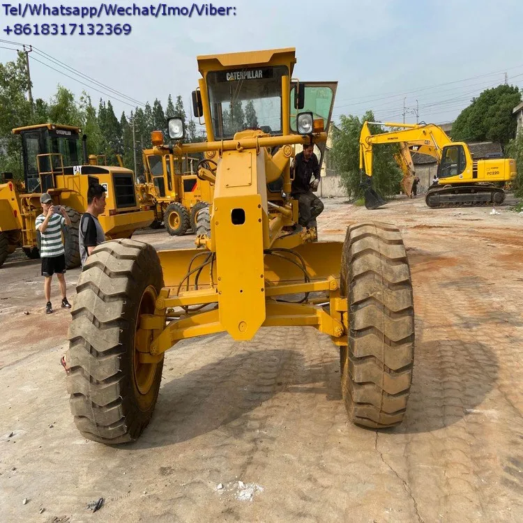  Б/у автогрейдер Cat 12/120/14/140 сделано в Японии 140G 140H 140K с гидравлическим двигателем хорошей