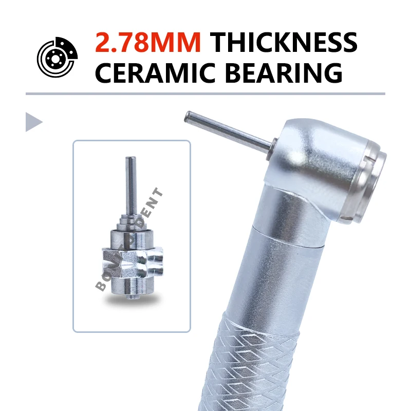 Dental E-generator Push Button 2.78mm Cartridge Rotor High Speed Handpiece Air Turbine 4 Water Spray Handpiece 4hole 2hole