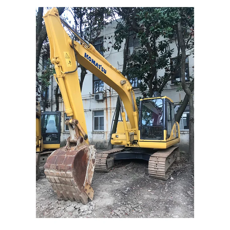 Japan imported 13t Komatsu PC130 crawler excavator. Original Komatsu excavator PC130-7 PC120 PC128