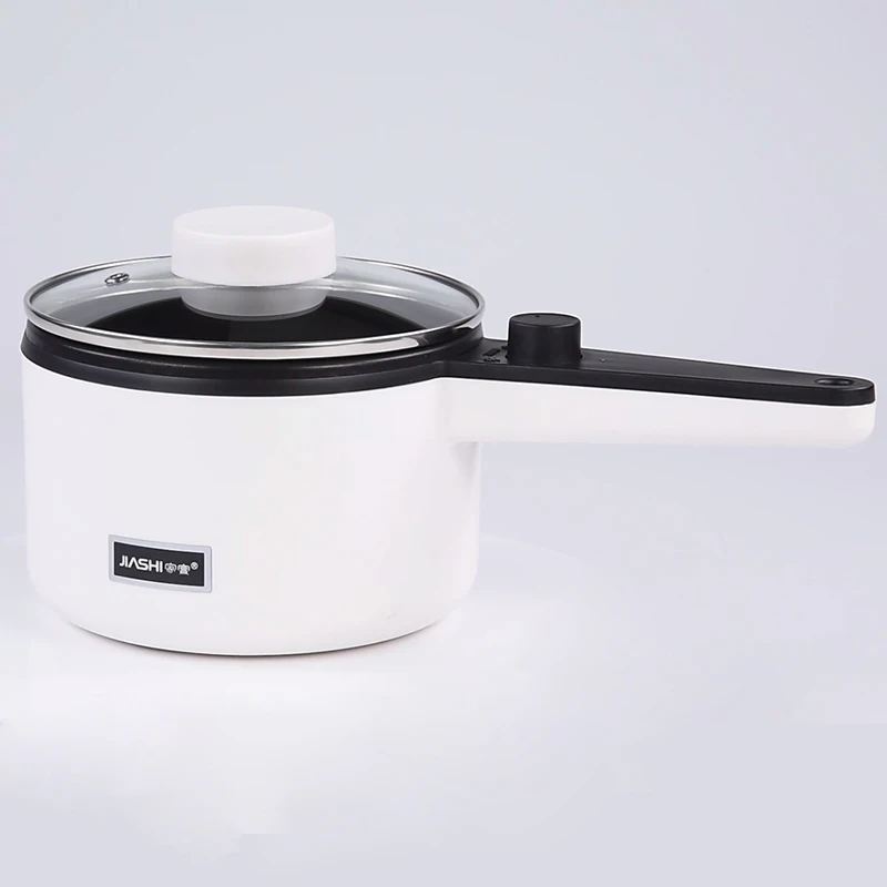 
1.2L Portable Small Mini Electric Cooking Pot Non-Sticking Pan Electric Boiler Electric Skillet Home Travel kitchen Aplliance 