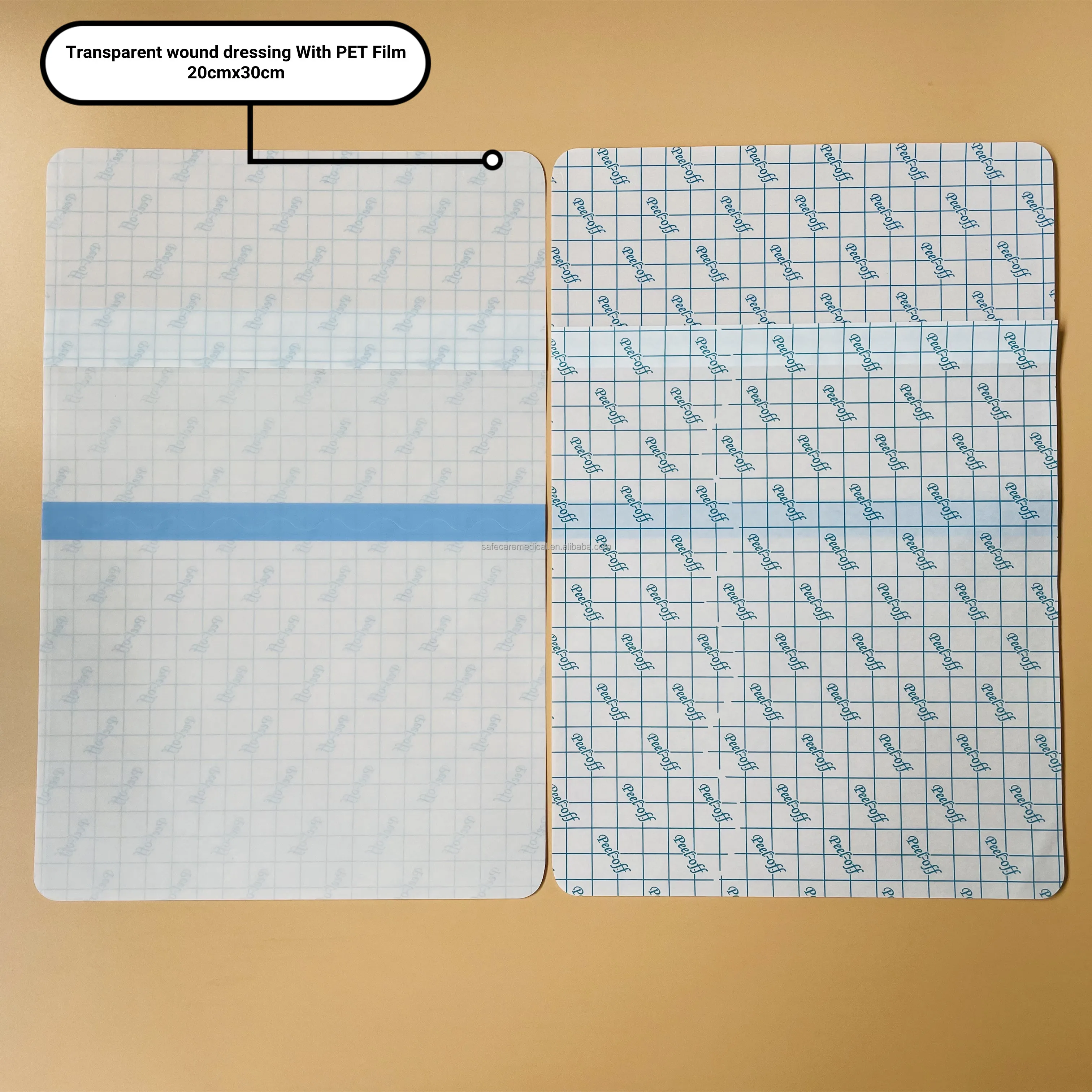 Waterproof Shower Patch Transparent NPWT Film Negative Pressure Wound Therapy system 20cmx30cm