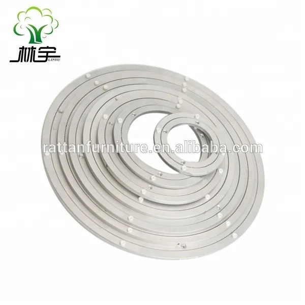 
24 inch aluminium swivel lazy susan 