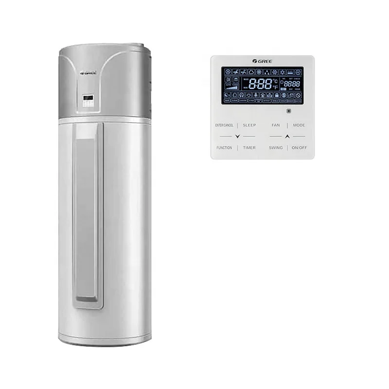 Gree Heat Pump All on One Glass Smart Water Heater Cooling Heating Air Source Heating Swimming Pool Space