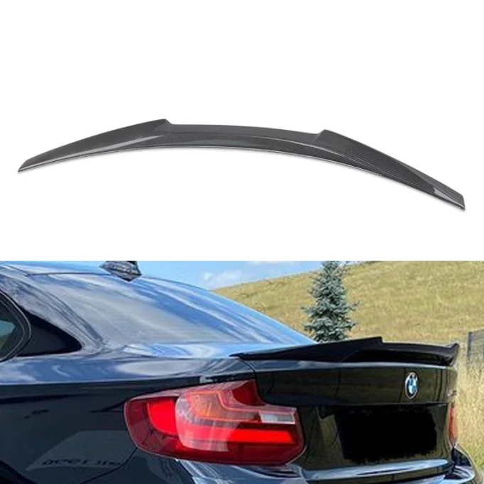 Automotive Parts Rear Spoiler Wing for BMW 2 Series F22 Upgrade Real Carbon Fiber M4 Style
