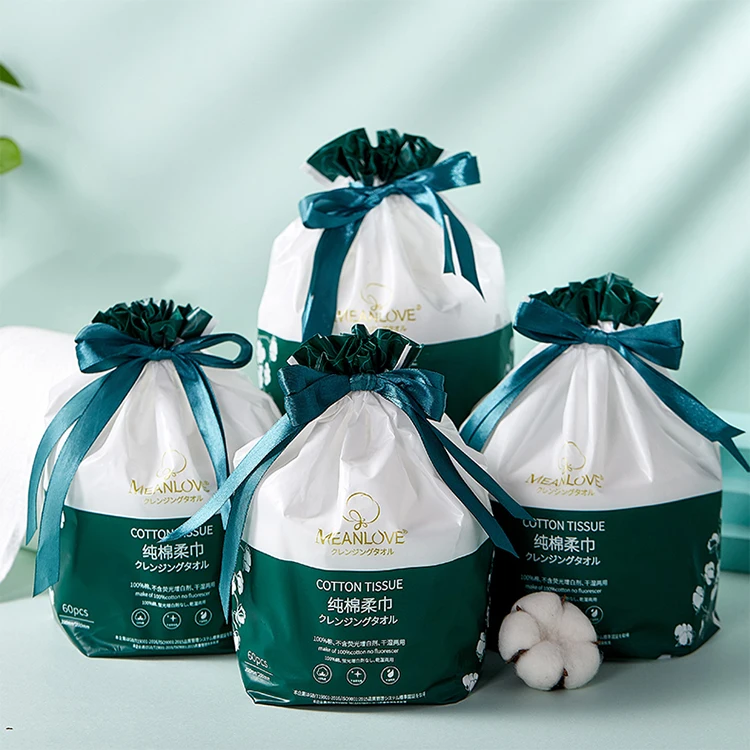 Jumbo roll facial tissue 60 counts 1 ply viscose rayon cellulose fiber skin friendly tissue toilet roll paper