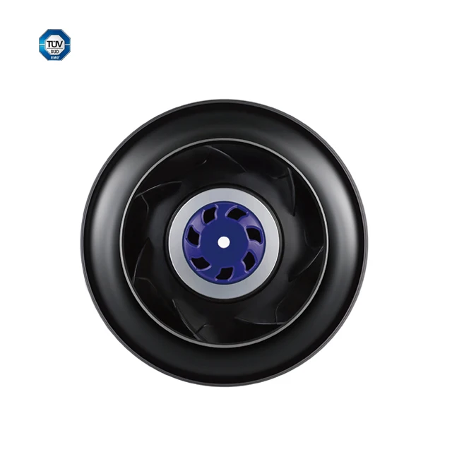 Blauberg 133mm diameter external rotor motor galvanized sheet 24v fan air conditioner blower