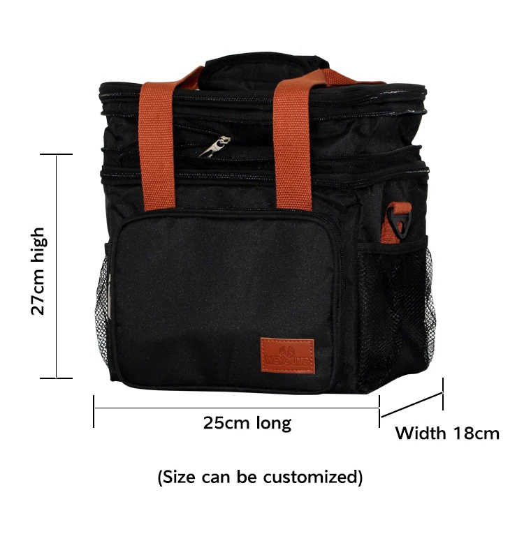 Large Insulated Meal Prep 15L Lunch Cooler Box bags for Adults, Women Men Office Thermal Fashion Waterproof New Style 2023/