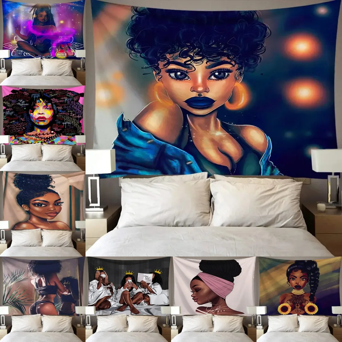 Manufacturers Wholesale A Custom Colorful Abstract Hippie Trippy Wall Hanging 3D Circle Void Tapestry Psychedelic Wall Tapestry