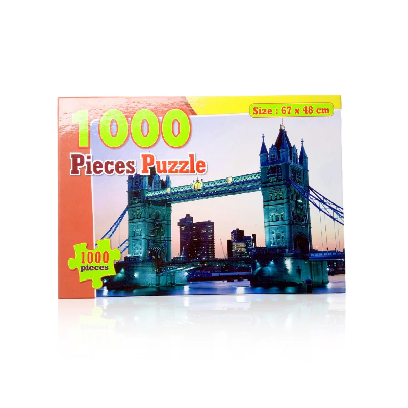Free sample custom print puzzle custom puzzle manufacturer