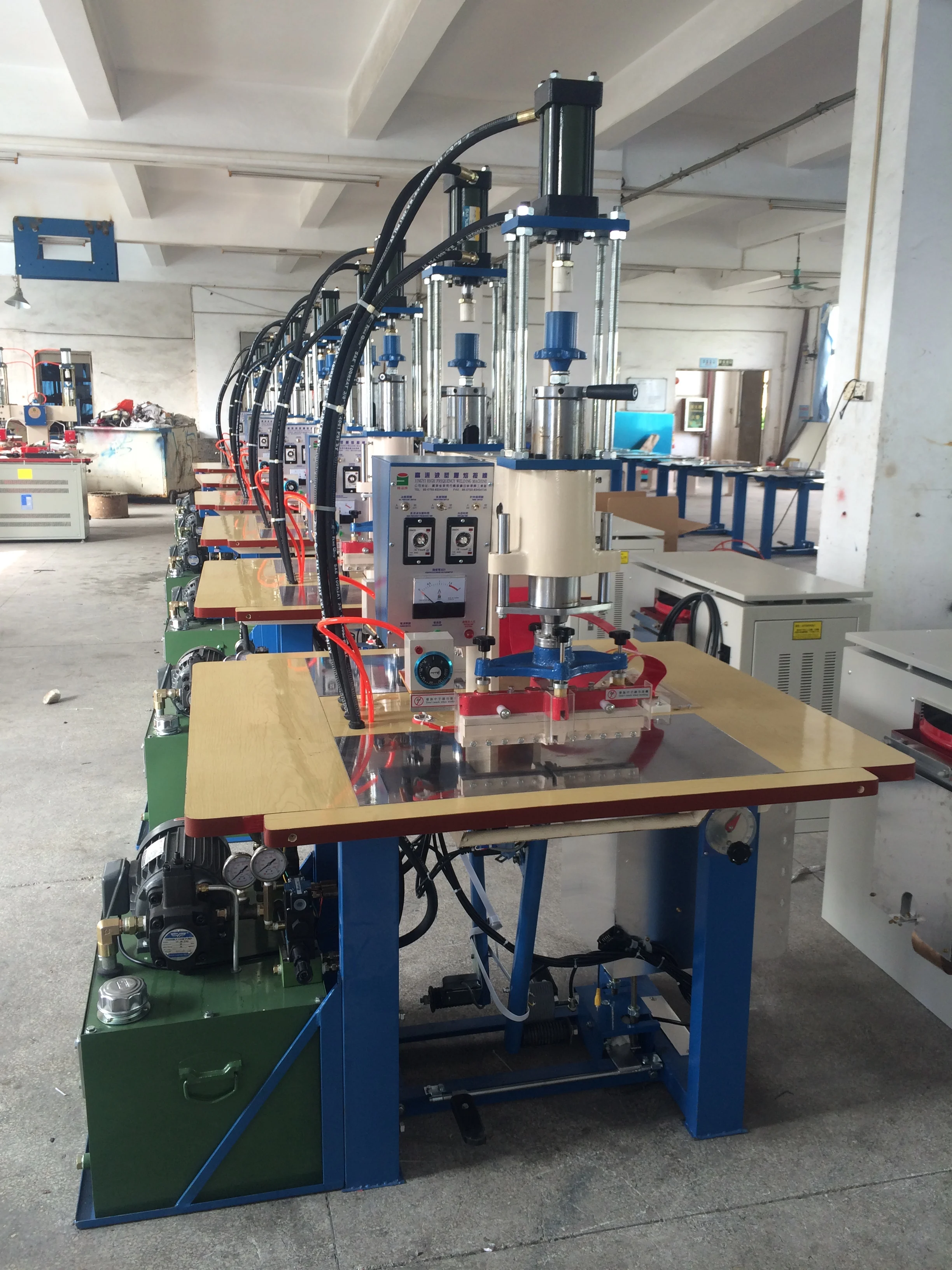 Quality guarantee automatic Blister Packing welding Machine for blister with paper card