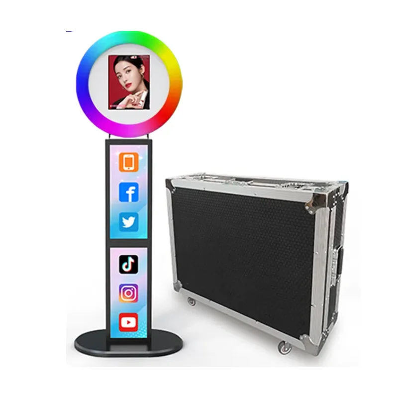 Custom Modified large  Sheet Metal Dslr Ipad Surface Pro Photo Booth Shell