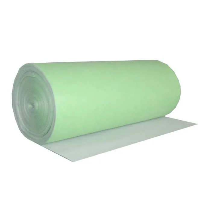 G4 Synthetic Fiber Air Filter Media Material Rolls