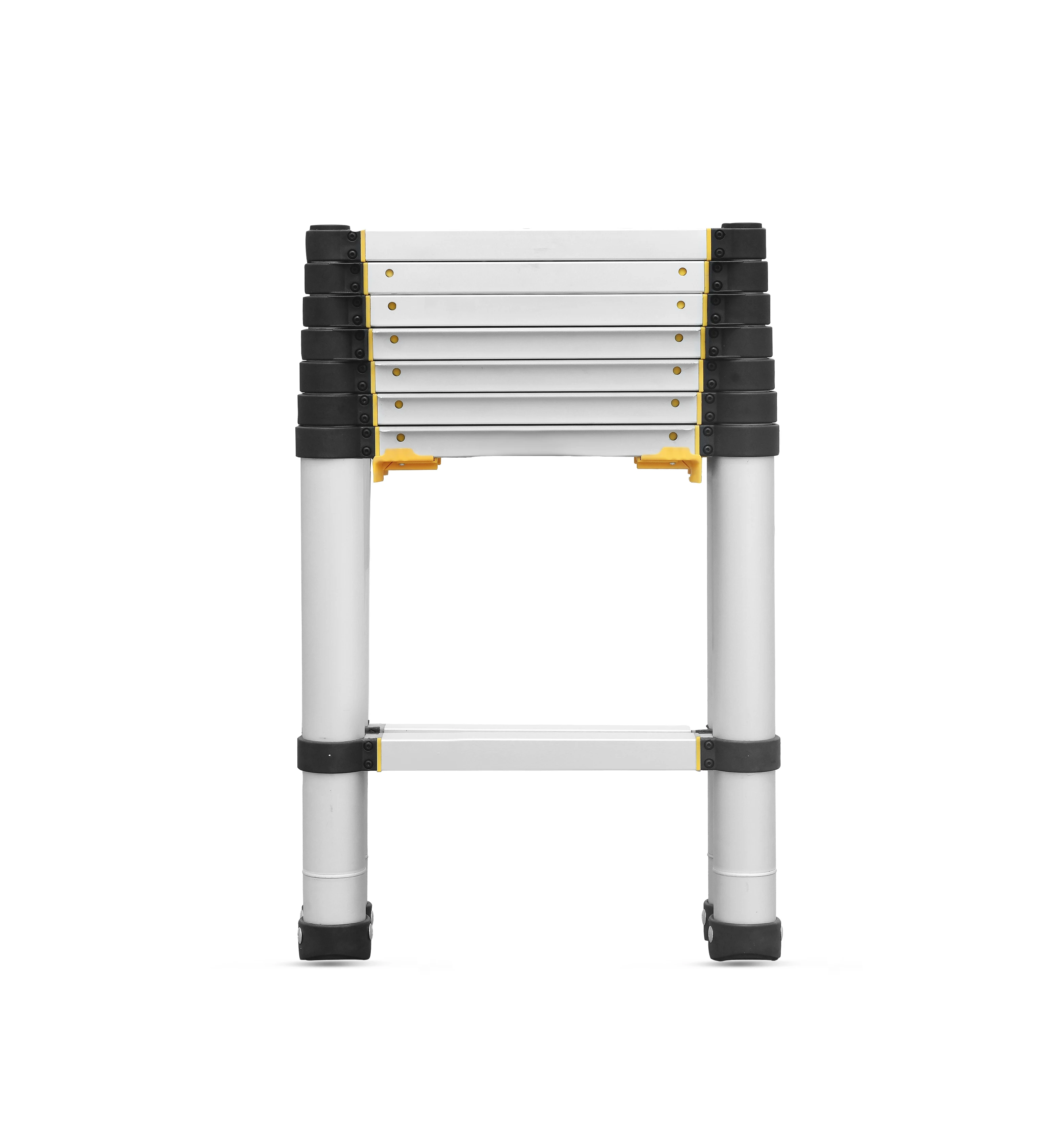 aluminum retractable telescopic ladder with high quality