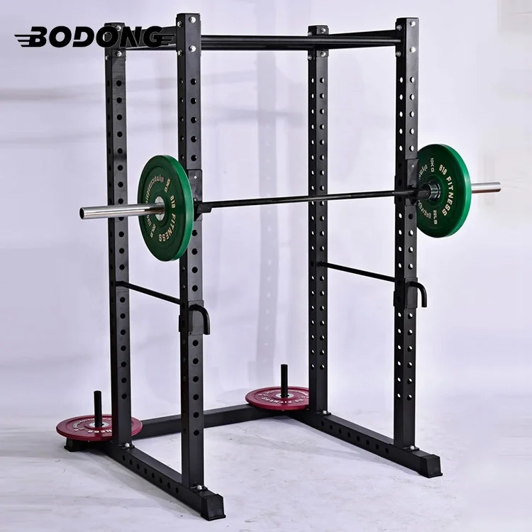 Wholesale Fitness and Body Building Power Squat Rack Functional Training Cable Squat Rack Gym Equipment