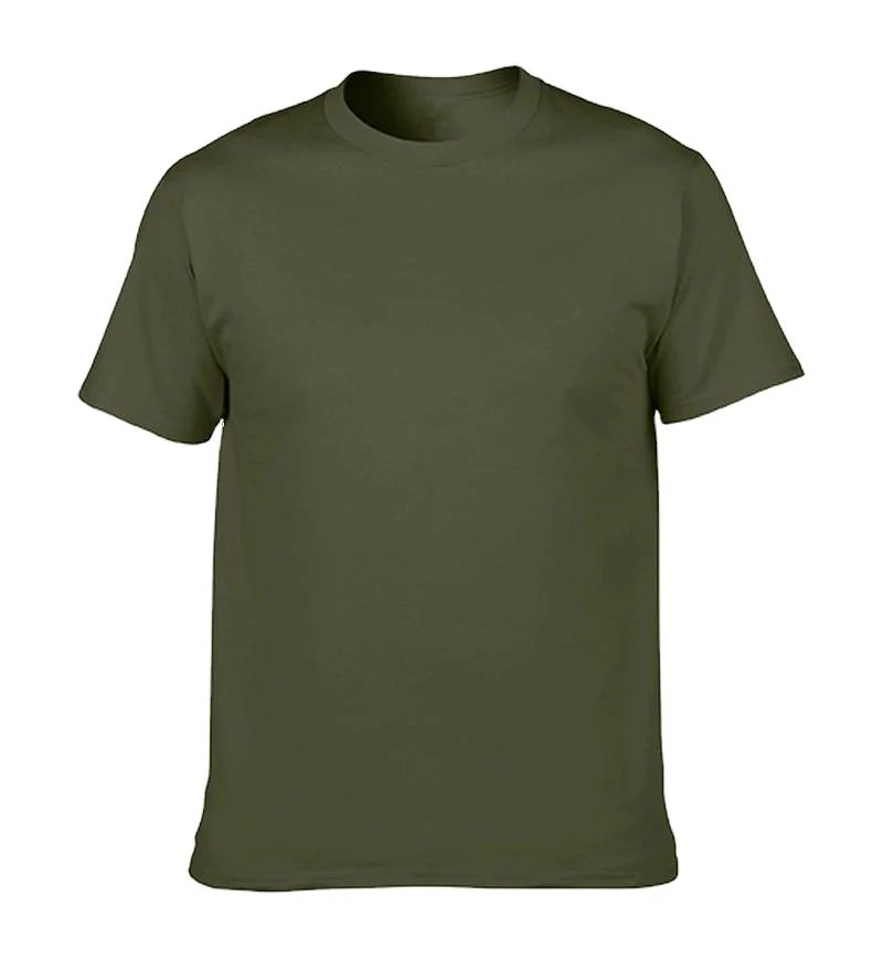 Premium High Quality 180G Heavyweight 100% Cotton Crew Neck Mens Oversized Blank Short Sleeve T Shirt For Men