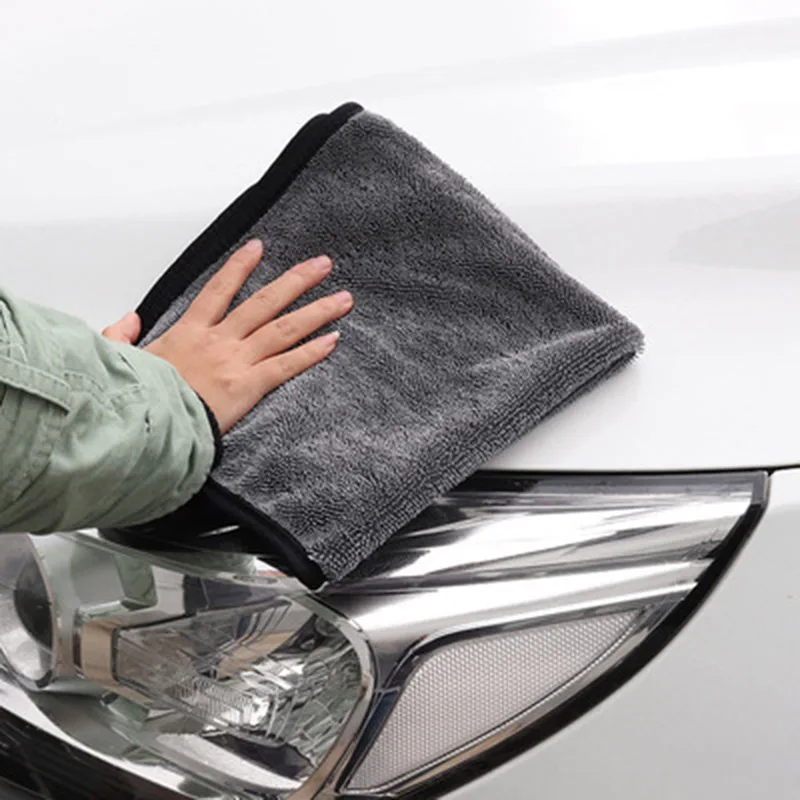 Kocean Car Cleaning Products Thickened Microfiber Twist Towel  Car Wash Towels For Detailing and Polishing Cars
