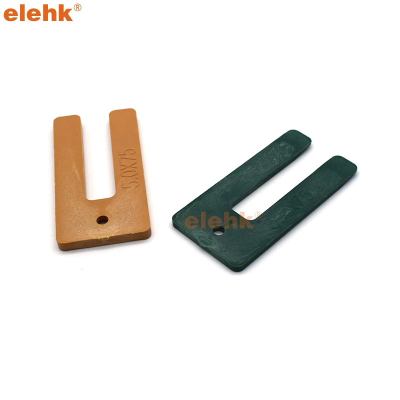 Пластиковые накладки для окон, пластиковые остекленные клиновидные оконные подковы 5 мм, оконные упаковочные машины с раздвоенным пластиковым окном