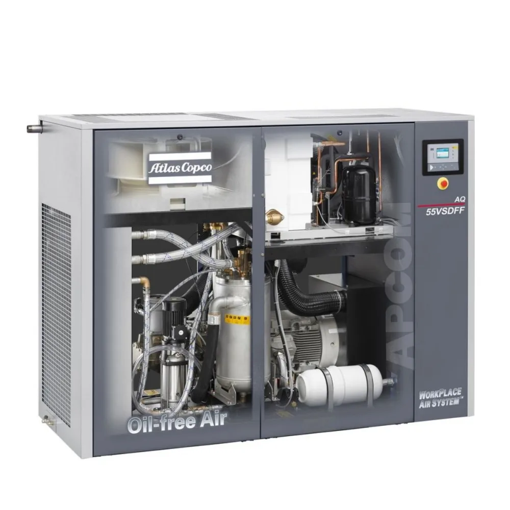 Винтовой воздушный компрессор Atlas Copco AQ15 AQ22 AQ30 AQ37 AQ45 AQ55