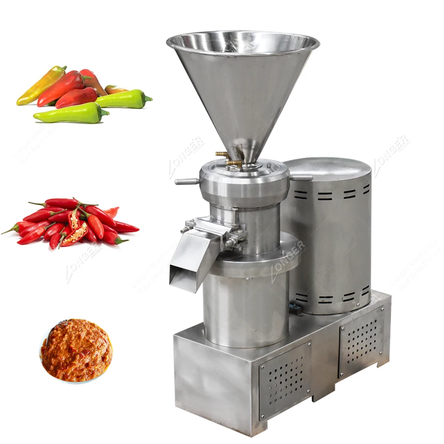Hot Selling Small Red Pepper Paste Milling Chilli Grinding Tomato Sauce Making Machine