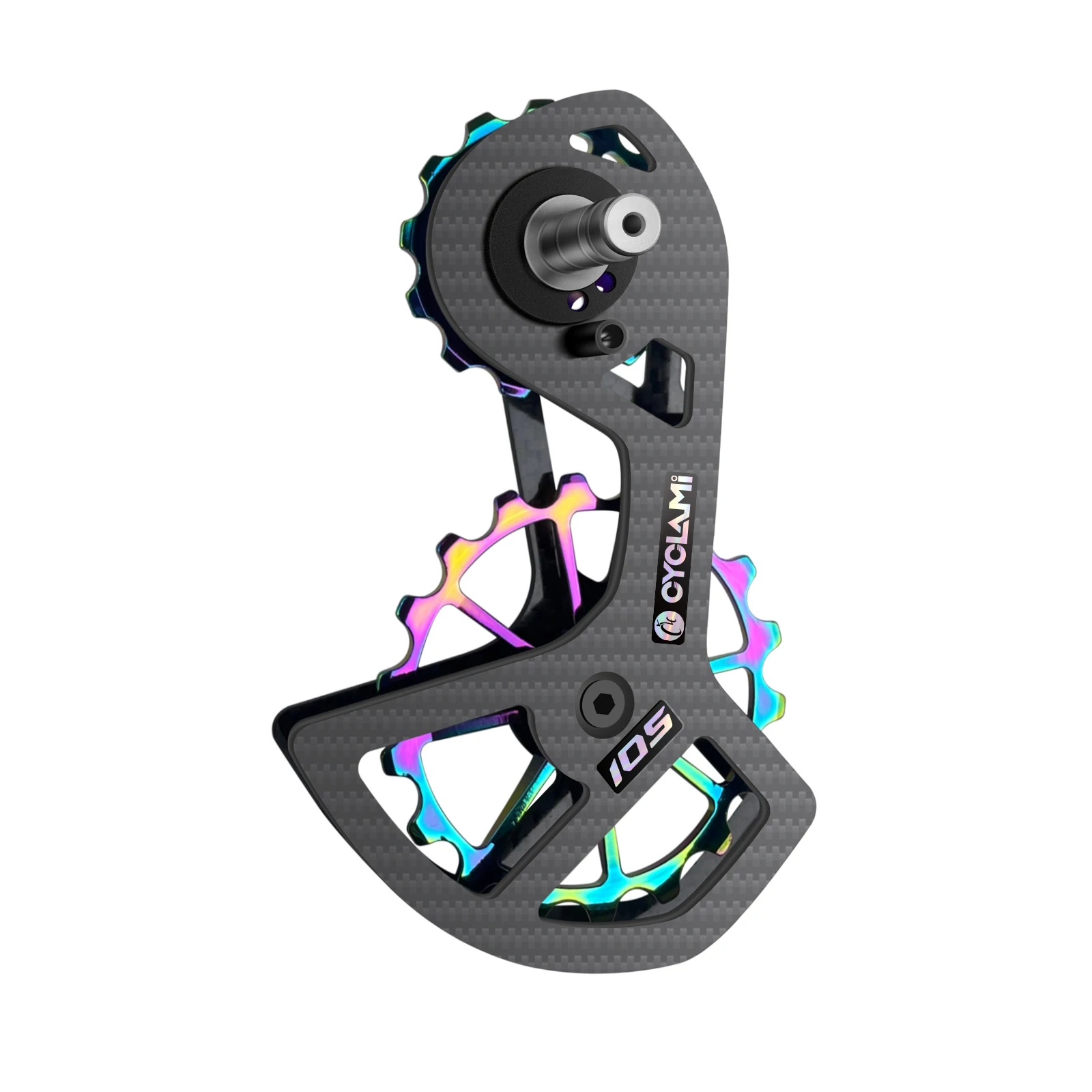 CYCLAMI ZRACE UT road bike ceramic bearing carbon fiber horse racing pulley rear derailleur large guide wheel / Ultegra / DURA