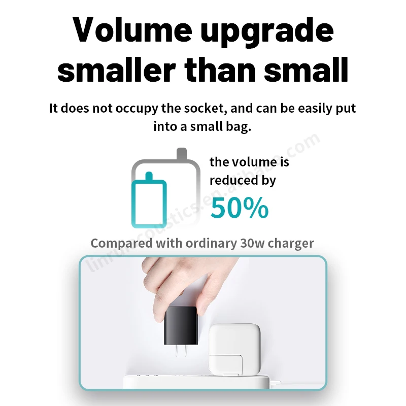OEM manufacturer travel laptop 30w type-c faster charging power adapter universal usb c android wall charger for Samsung