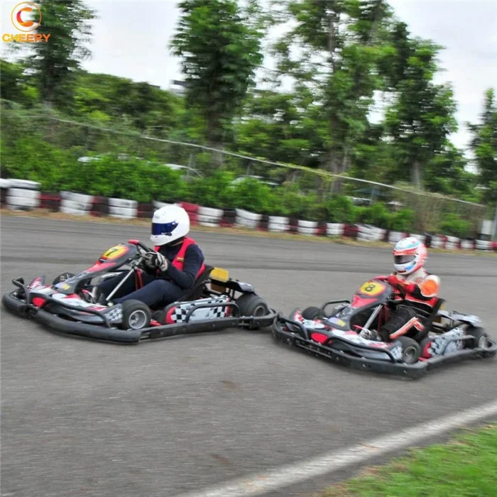 Cheery amusement playground 4 stroke racing go karting car gas powered adults