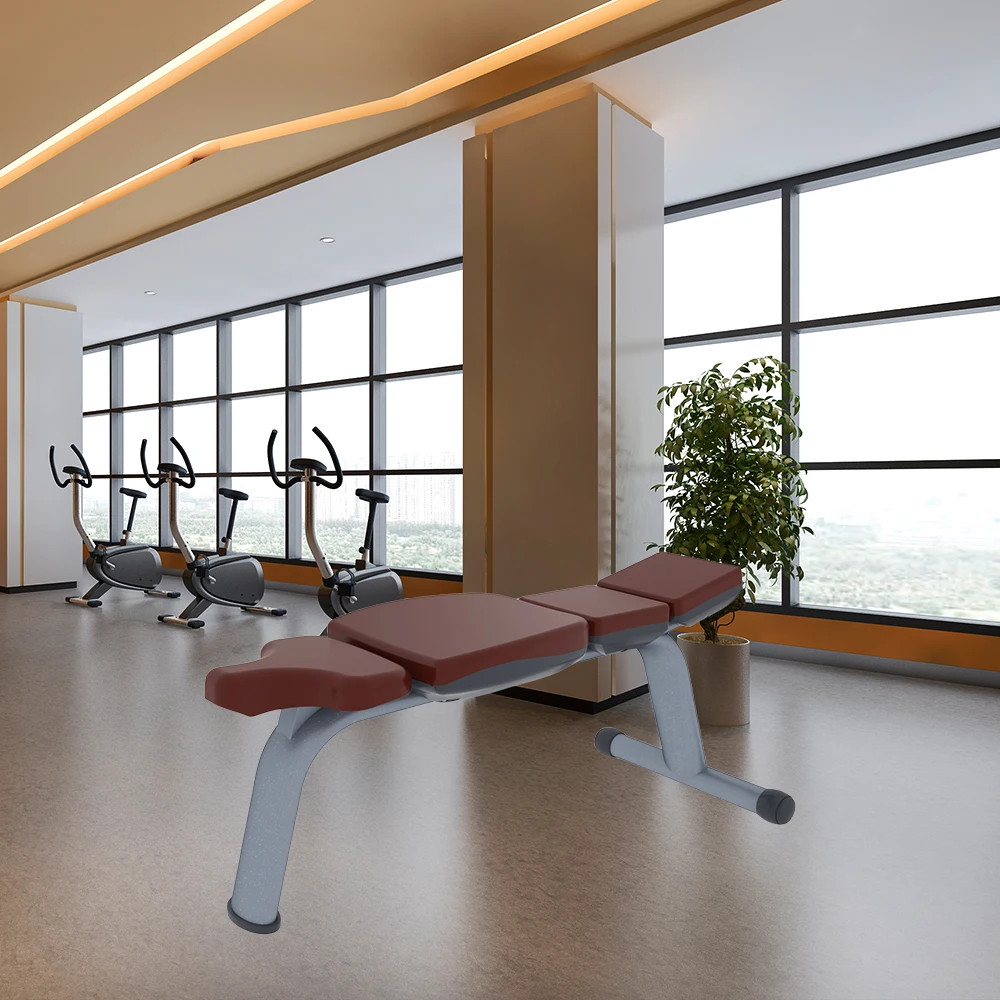 Wholesale Price Factory Direct GYM Fitness Equipment  Flat Bench for Commercial Using