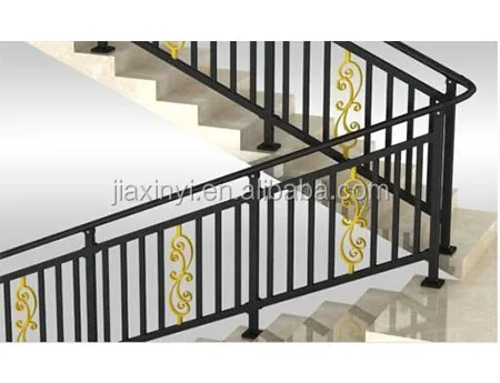 Luxury Design Wrought Iron Stair Railings Grill Design For Home