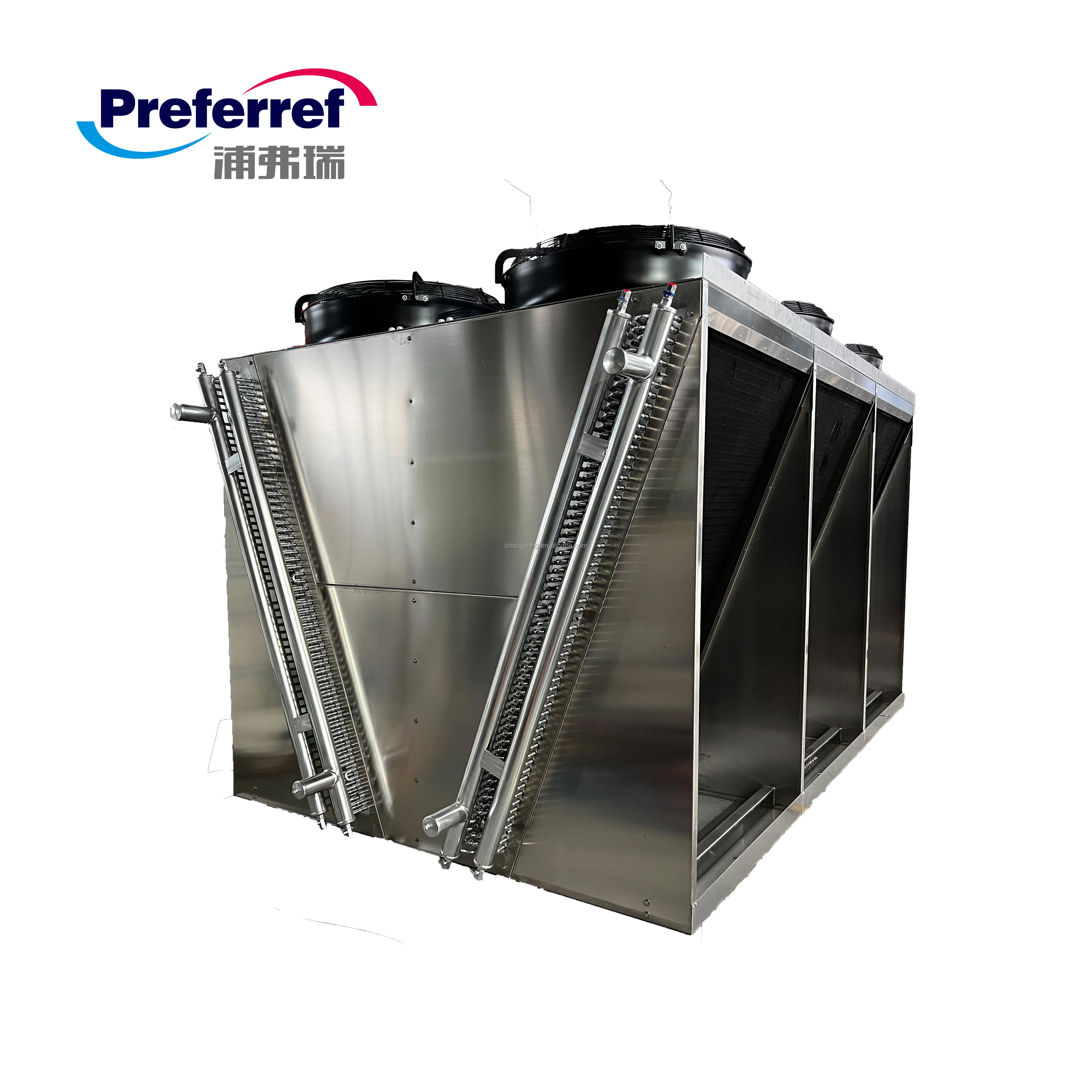 Preferref Industrial Air To Fluid Heat Exchanger 100kw Dry Cooler/cooler dry type