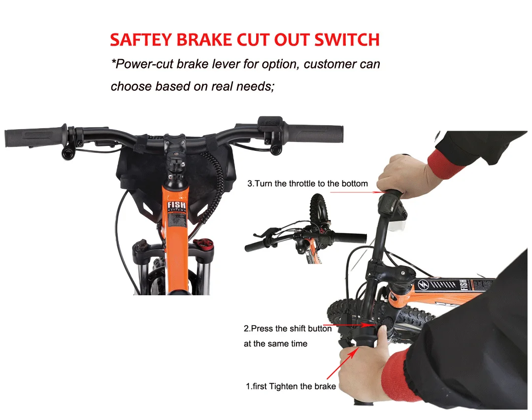 hot 20inch Spoke CN round stainless steel Hydraulic adjustable fork Lithium Battery Electric balance bike