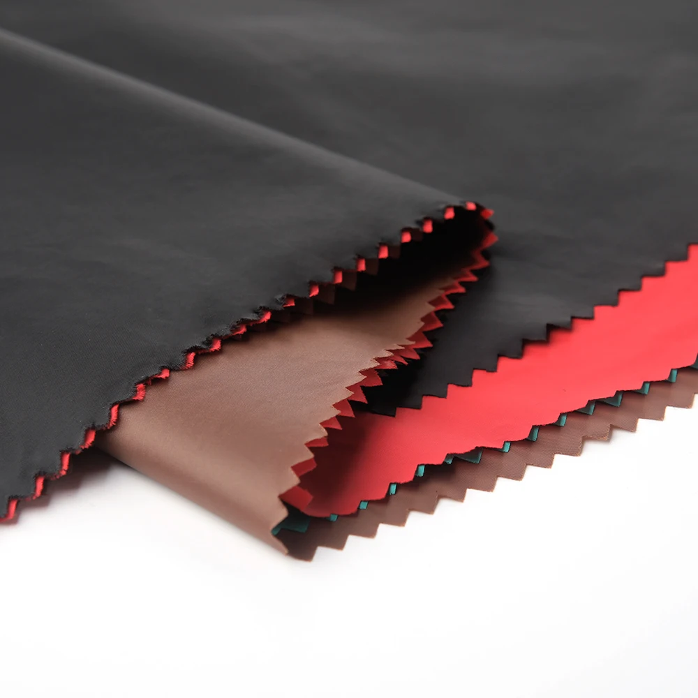 100% Nylon Light Weight 380T 400T 420T Taffeta Fabric Raw Material Textile Fabrics For Clothing Garment Down Jacket