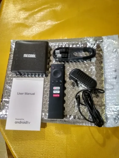 2021 MECOOL KM2 Amlogic S905X2 Quad-core Android 10 TV BOX DDR4 2GB 8GB SPDIF Ethernet WiFi Prime Video Netflix 4K TV Receivers