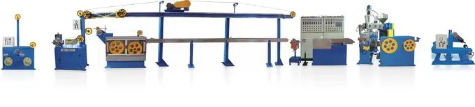 QIPANG with cable making of the tool machine double-wheel  traction machine  haul off machine