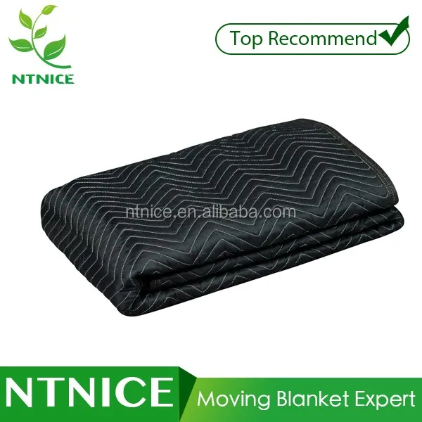 2023 Qualified Branding Trim Printed Warehouse or Movers Blanket for Australia Furniture Removalist Blanket