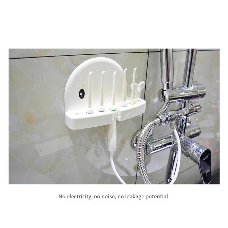 amazon Portable water jet floss dental irrigator faucet flosser water pik Cordless Water Flosser Low voice Teeth Cleaner