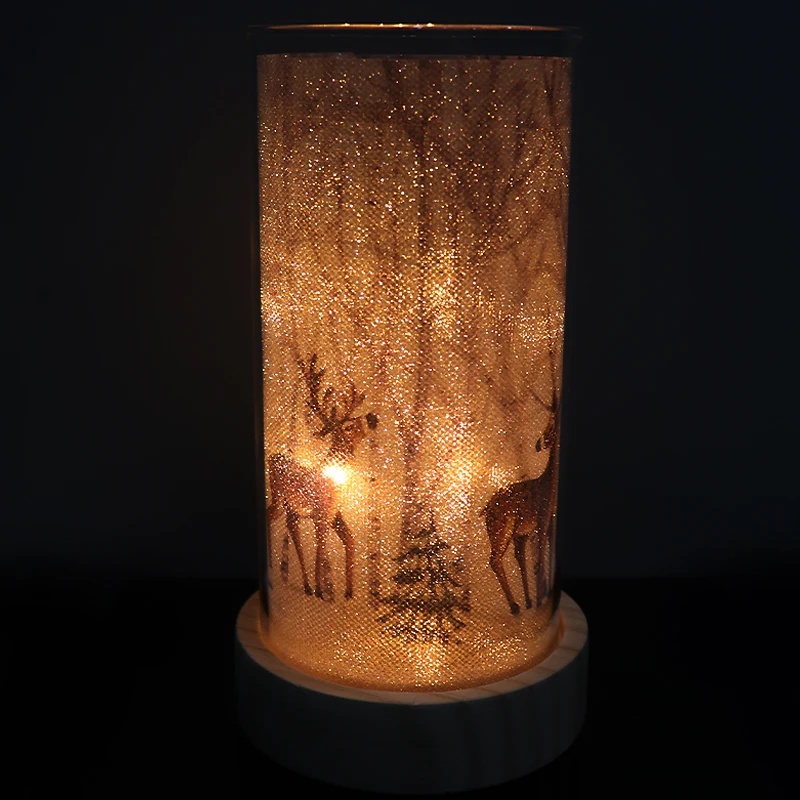 Wholesale Glass Bottle With Light Led Luminous Fairy Christmas Lights Bottle For Home Decor