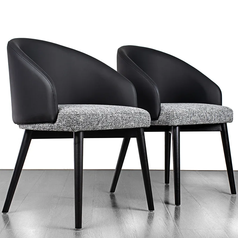 One-Stop Custom Wooden Material Interior Furniture Durable Professional Indoor Restaurant Dining Chairs Modern Chair