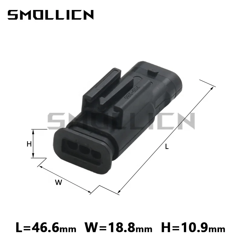 1718653-1 4F0973703 3 Pin способ Tyco AMP герметичные электрические авто разъемы для Реверсивный AUDI VW