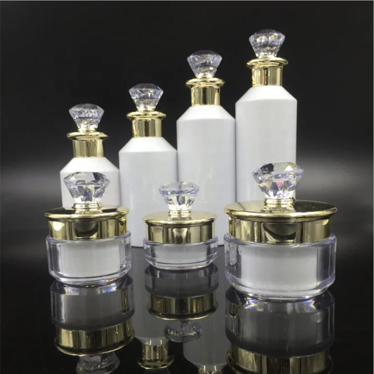 100ml 150ml 200ml 250ml 300ml 400ml 500ml High End PET Bottle with Acrylic Lid big volume bottle shampoo Bottle