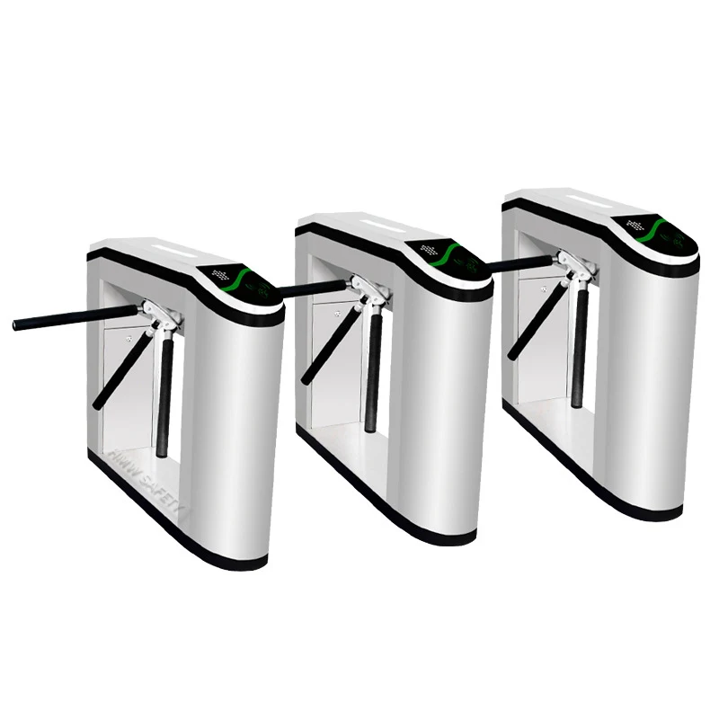 Турникет-перегородка для контроля доступа в метро с кардридером IC