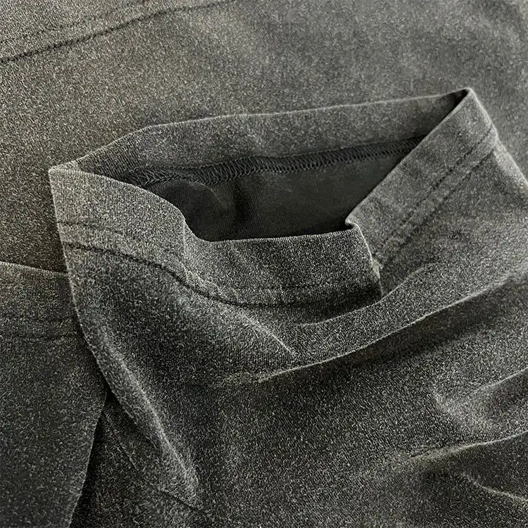 Washed plus size 240 gsm 100% cotton screen printing drop shoulder street wear black vintage t-shirts for men