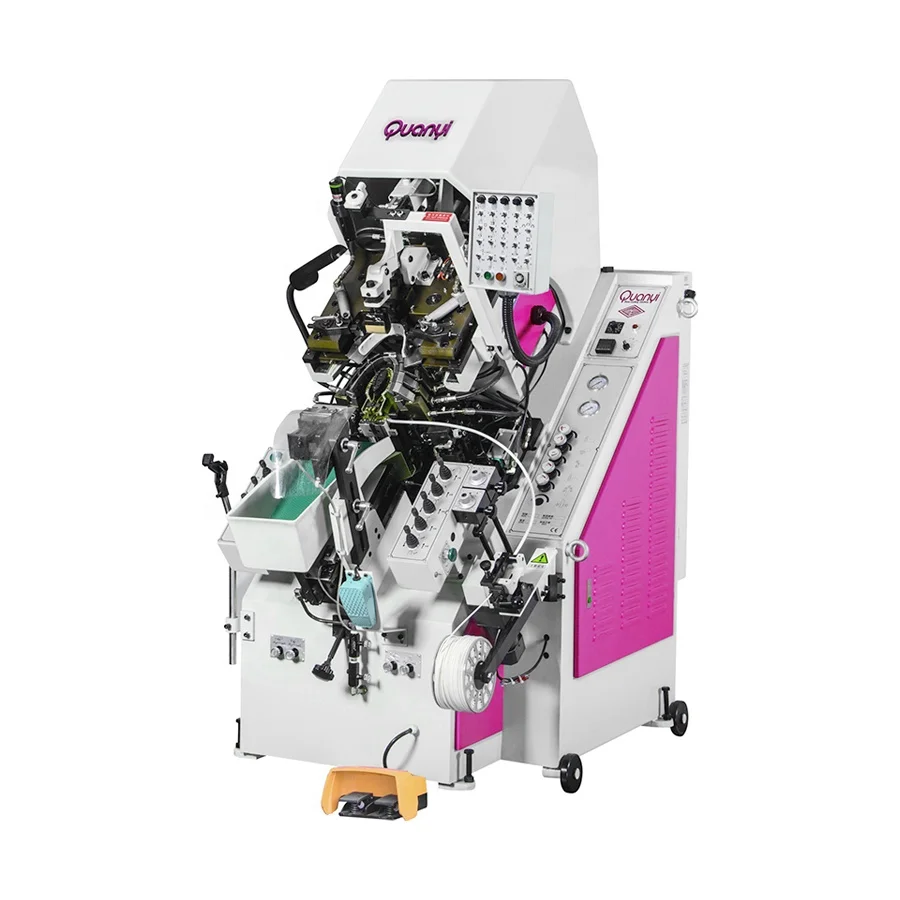 Manufacture Making Hot melt Hydraulic Assembly Shoe Toe Lasting Machine