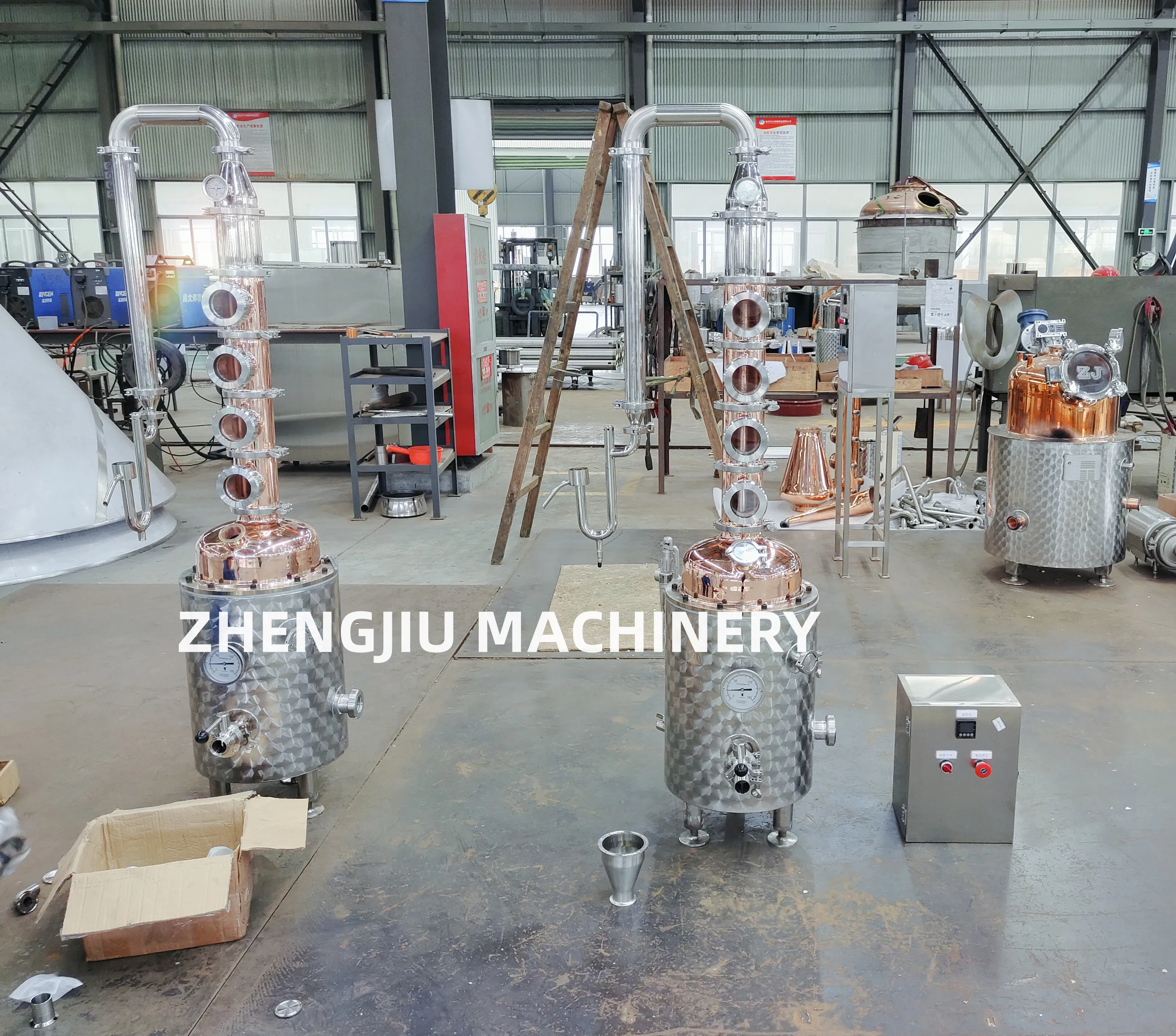 Alcohol Distiller Boiler Wine Distillation Equipment Mini Distilling Machine