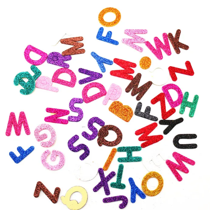 ABC large Alphabet EVA Foam Shapes for Kids, Arts & Crafts, Language, Learning and Teachers