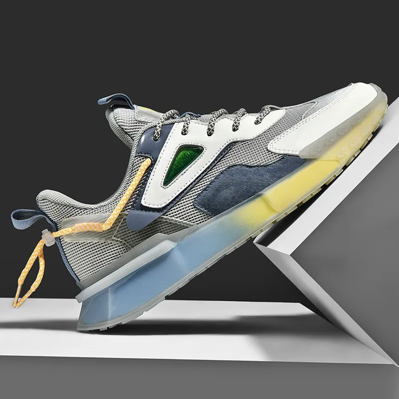 Youth Material Knit Tennis Mesh 2022 Loafers Classic Arket Jogging Vulcanized Popular Lace Up Casual Hard-wearing Shoe