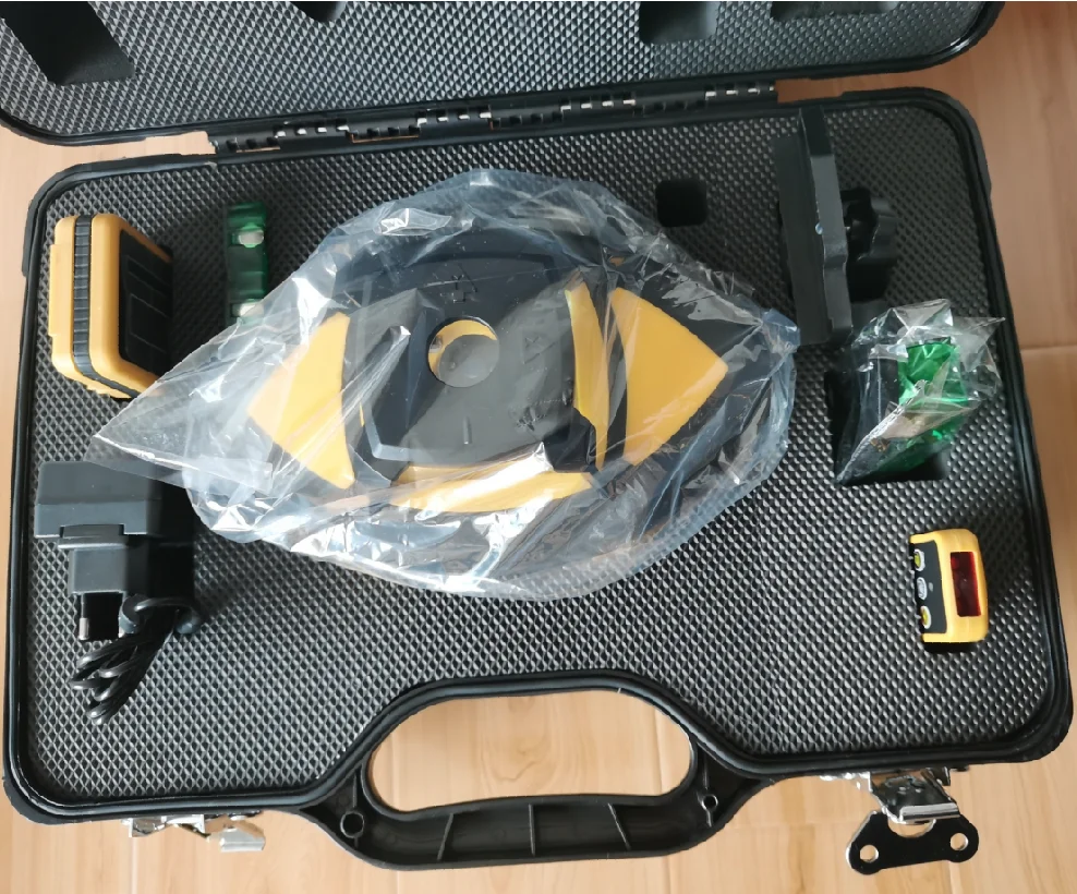 2022 new design double handle rubber cover  Professional  red beam  Rotary Laser