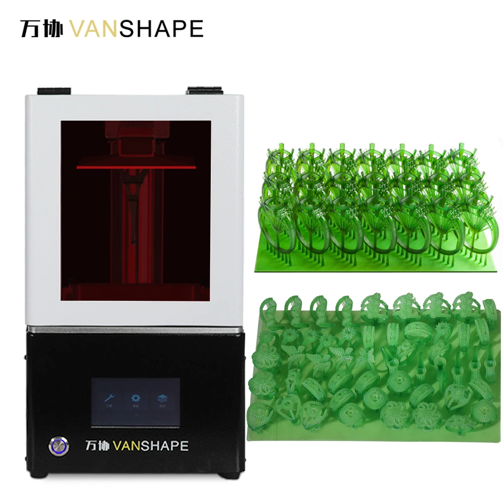 Vanshape High Resolution LCD 3D Printer For Jewelry Design Photosensitive Resin 3D Printer