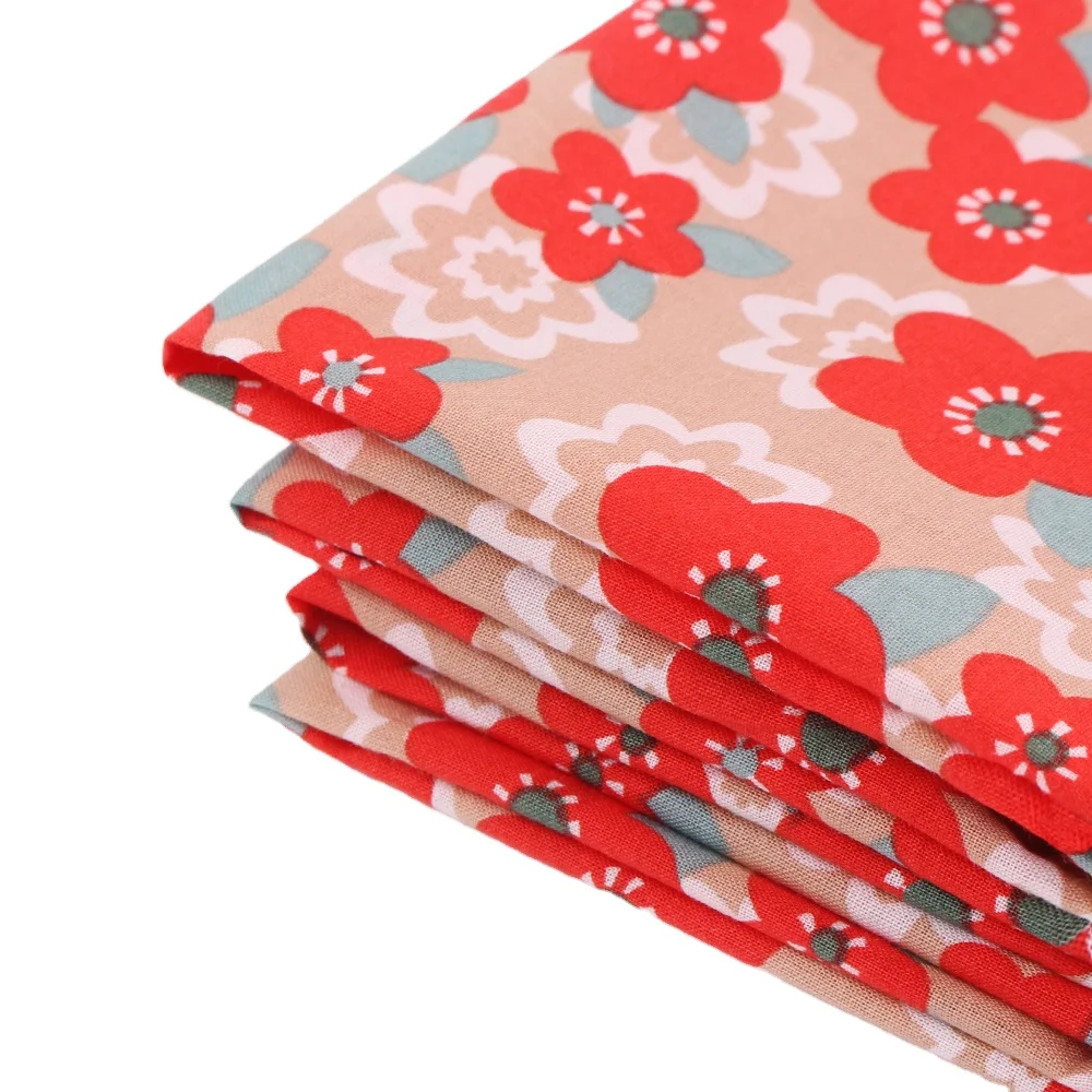 Hot sale Custom Printing 100% Cotton Woven Lining Poplin Fabric High Density Textiles 100% Cotton For T-shirt Dress